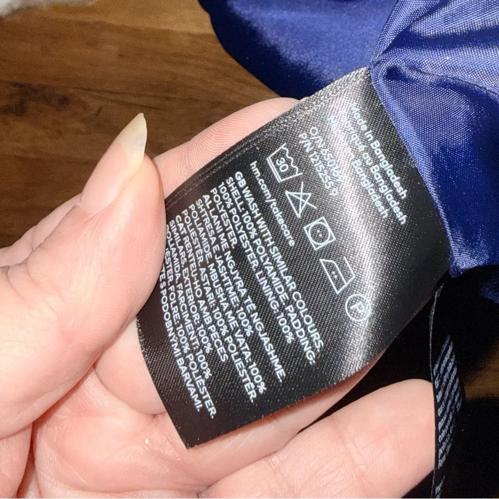 Divided Brand Blue Vest EUC - Picture 5 of 5
